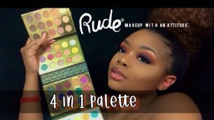 'FOUR PALETTES IN ONE? | Smokey Eye ft Rude Cosmetics | Made Up by Kirsten'