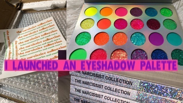 'I LAUNCHED AN EYESHADOW PALETTE | STARTING A COSMETICS LINE'