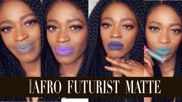 'swatch Collection Afro Futurist de REAL B COSMETICS'