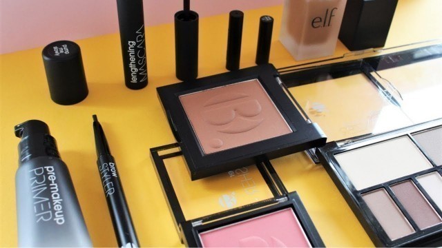 'DRUGSTORE MAKEUP TUTORIAL | ELF | B COSMETICS | MAKEUP REVOLUTION | JUANITA LIKES'