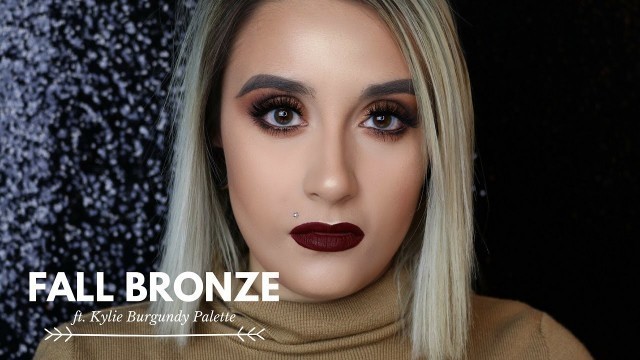 'Fall Bronze ft. Kylie Burgundy Palette'