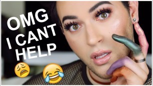 'FULL FACE USING ONLY MY FINGERS | NO BRUSHES CHALLENGE | Manny MUA'