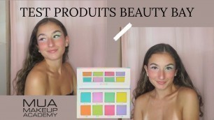 'TEST PRODUITS BEAUTY BAY + MUA MAKEUP ACADEMY (Maquillage pastel + strass)'