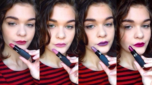 'Nuovi rossetti Groovy Lipstick Mulac Review e Swatch sulle labbra | ElySpace'