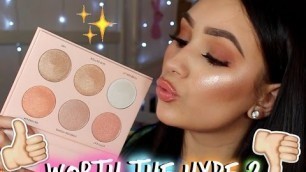 'ABH x NICOLE GUERRIERO GLOW KIT | Swatches & Review'