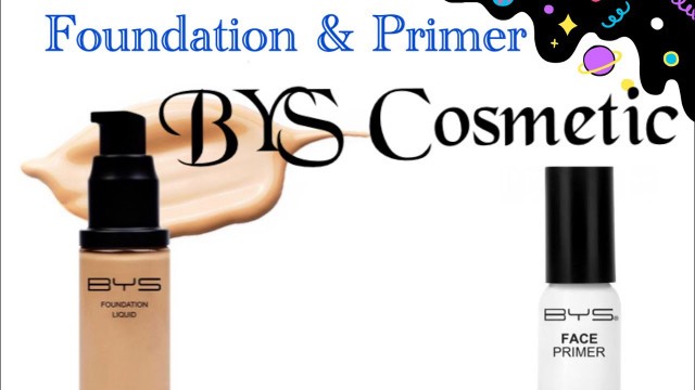 'Vlog ทดสอบรองพื้นและไพรเมอร์ของ BYS Cosmetic'