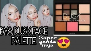 'BYS DUSK FACE PALETTES Makeup kit Review'