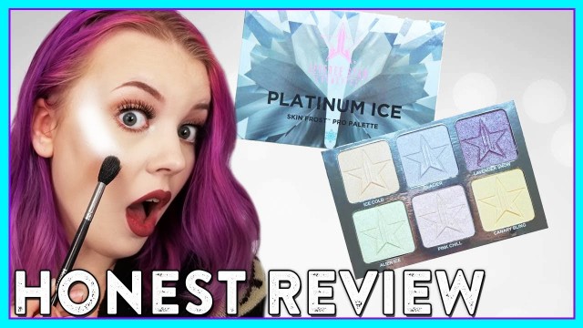 'New! Platinum Ice Skin Frost Pro Palette by Jeffree Star Cosmetics (Review)'