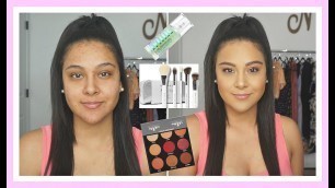 'CHIT CHAT GRWM: Trying Out Some New Makeup!!!! Ft Kylie Jenner The Burgundy Palette Kyshadow,'