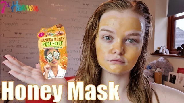 '7th Heaven Honey Peel off Mask Review First Impression 