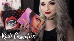 'Rude Cosmetics Haul - First Impressions & Review!'