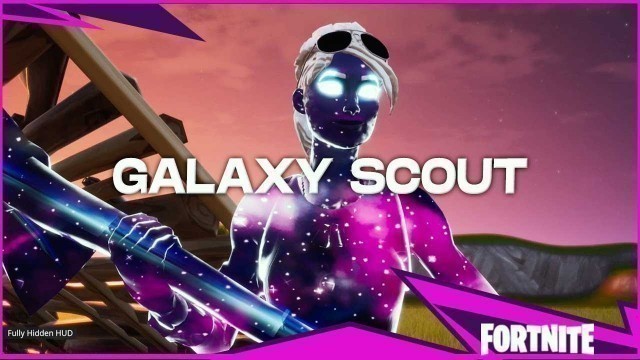 'Fortnite- New female galaxy scout skin and wrap item shop cosmetics Fortnite battle Royale'