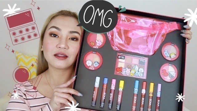 VICE COSMETICS X BT21 LIMITED EDITION WORTH IT BA?