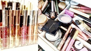 'MY CURRENT MAKEUP COLLECTION! (HAUL, STORAGE, MAC, BENEFIT, BAREMINERALS, KYLIE COSMETICS)'