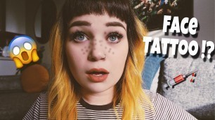 'I GOT FRECKLE TATTOOS | (LIVE FOOTAGE)'