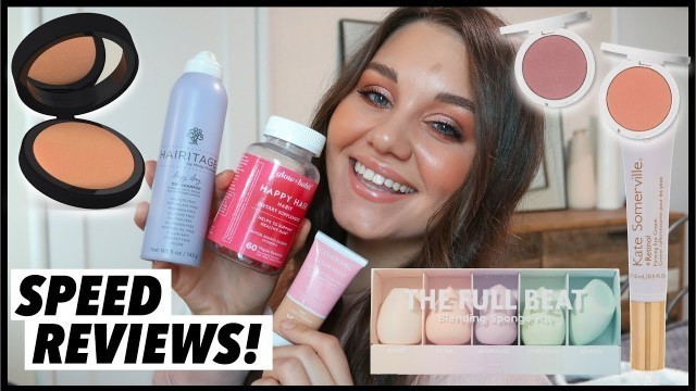 'Speed Reviews | Makeup, Haircare & Skincare!'