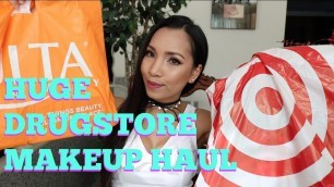 'HUGE DRUGSTORE MAKEUP HAUL- TAGALOG (ULTA, TARGET, BH COSMETICS, RITE AID)'