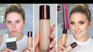 'First Impression Review ♡ Becca Aqua Luminous Perfecting Foundation'