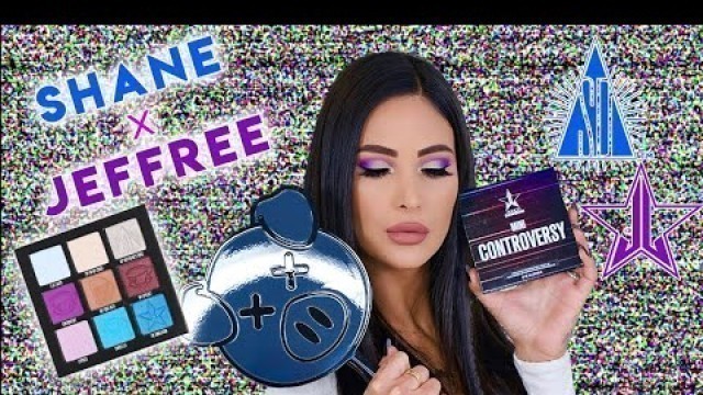 'SHANE DAWSON X JEFFREE STAR COSMETICS MINI CONTROVERSY PALETTE FIRST IMPRESSIONS, TUTORIAL & REVIEW'