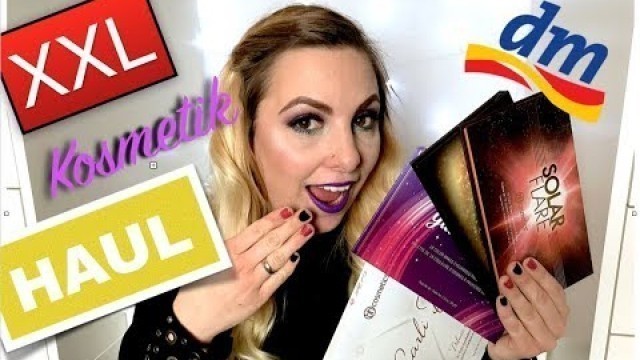 'XXL DM Kosmetik Haul | BH Cosmetics | NYX | 4K | RealSweetSunny'