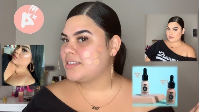 'MY NEW FAVORITE FOUNDATION ONLY $1.88!? | SHOPMISSA - AOA STUDIO A+ SATIN FOUNDATION ✨'