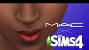 'Les Sims 4 se mettent au make-up avec M.A.C Cosmetics'