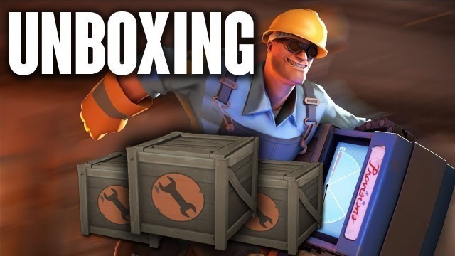 'TF2 UNBOXING ENGINEER COSMETIC CRATES'