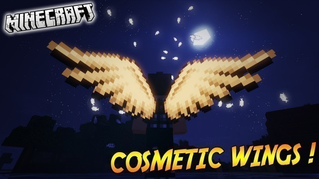 'DES AILES MAGNIFIQUE ! | Présentation du mod \"COSMETIC WINGS\"! - [1.7.10]'