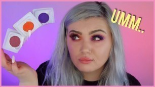 'Kuckian cosmetics eye shadow review!'