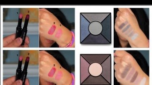 'NEW Mary Kay Limited Edition Quints & Lipsticks for Fall SWATCHES'