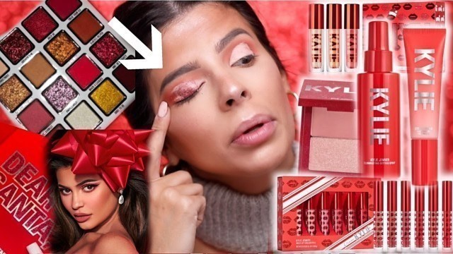 I TRIED THE KYLIE COSMETICS HOLIDAY 2019 COLLECTION ... we had hits and misses