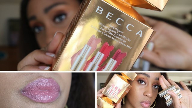 'Becca Party Popper Lipstick | Becca Party Popper Lipstick Review'