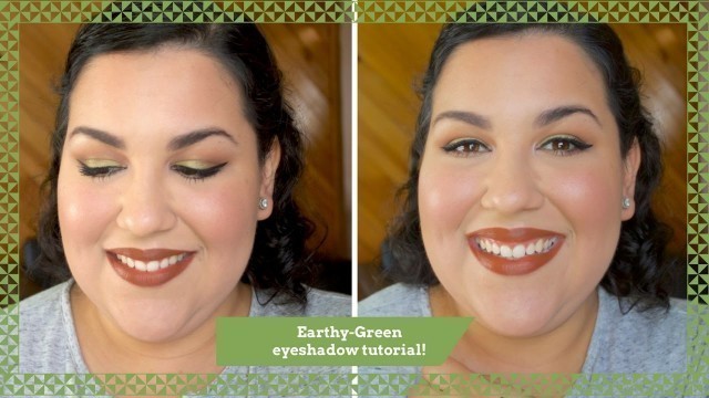 'Earthy-Green Eyeshadow Tutorial! bh Cosmetics + Too Faced!'