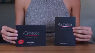 'Aesthetica Lip Contour Kit Unboxing'