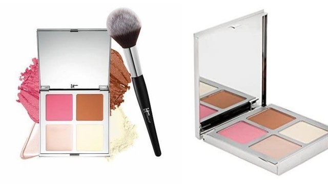 'It Cosmetics It\'s Your Beauty Award Winning Must Haves Palette Bye Pores Pressed Powder,'