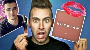 'NO BULLSH*T Kuckian Cosmetics LIPSTICK Review | Wear Time Test + Dupes | PopLuxe'