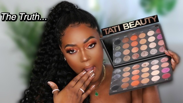 'So I Tried Tati Beauty Eyeshadow Palette Vol 1... Tati Westbrook Makeup?'