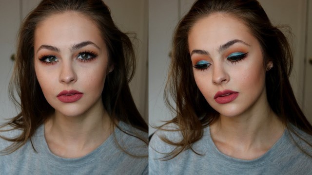 'Dramatic Blue Cut Crease | Tutorial ft. bh Cosmetics'