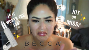 '*NEW* BECCA VELVET BLURRING PRIMER PERFECTING BASE REVIEW/CHECK IN\'S | Taisha'