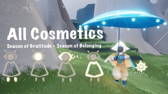 Sky: CotL All Cosmetics + Misc. Items (Season of Gratitude - Season of Belonging)