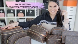 LOUIS VUITTON  COSMETIC/TOILETRY CASES | Jerusha Couture