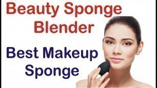 'Aesthetica Cosmetics Beauty Sponge Blender - Latex Free and Vegan Makeup Sponge'