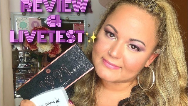 '1991 by ALYCIA MARIE & BH COSMETICS REVIEW & MAKEUPLOOK | Magnetic Lashes BelleChloé Livetest'