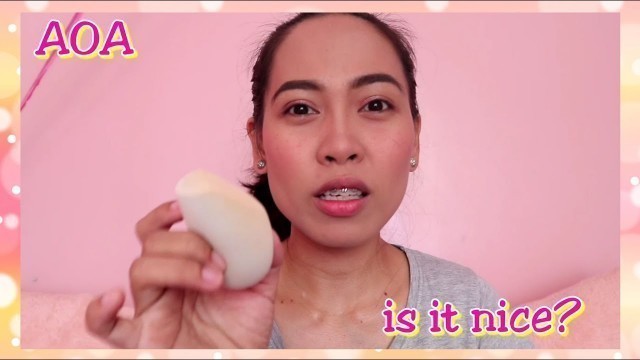 'AOA BEAUTY BLENDER REVIEW / Is it nice??? - AuiC'