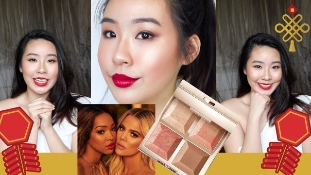 'CHATTY LUNAR CHINESE NEW YEAR MAKEUP// BECCA KHLOE BFF PALETTE REVIEW'