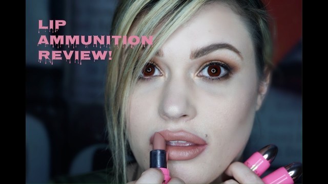 'Live Swatch! Lip Ammunition by Jeffree Star Cosmetics Review and Demo'