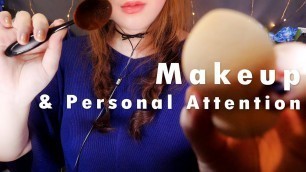 ASMR Cosmetics & Makeup with Personal Attention 