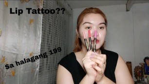 'QUICK VIY LINE LIP TATTOO + HONEST REVIEW | JENNILYN MONTEMAYOR'