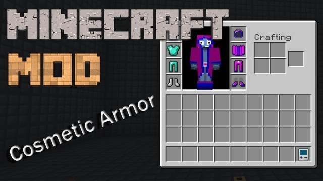 'Minecraft Mods : Cosmetic Armor Mod - Mod Showcase'