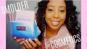 'SMOLDER COSMETICS REVIEW | MIDNIGHT DREAMER COLLECTION | ALEXYZ JOI'